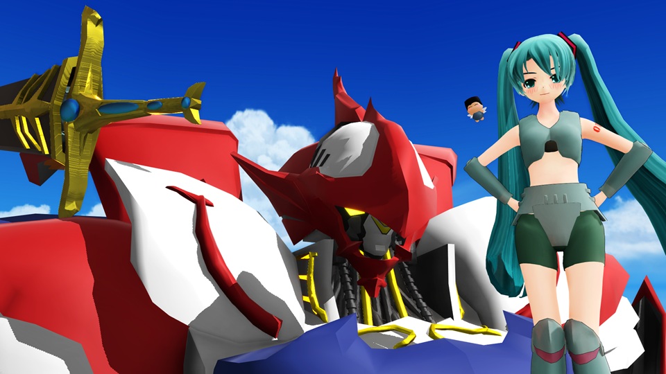 MMDダンバイン最終話(15)「聖戦士」
